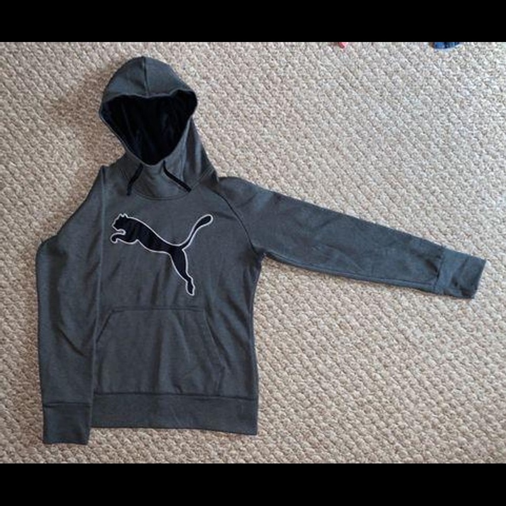 Puma Dark Grey Hoodie